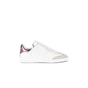 Isabel Marant 'Bryce' White Leather Sneakers Size 10